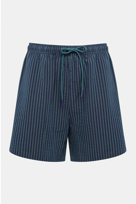 Striped Men's Swim Shorts - Image 5