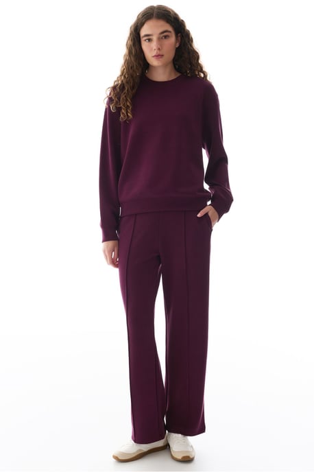 Women's Modal Straight-Leg Pants High - Image 4