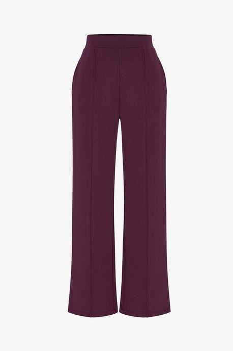 Women's Modal Straight-Leg Pants High - Image 5