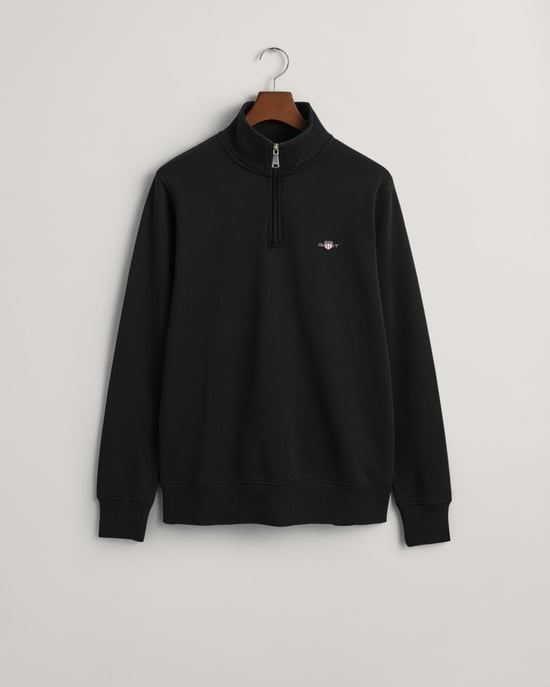 GANT Embroidered Archive Shield Half Zip - Image 1