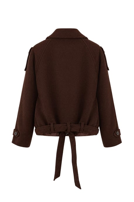 Trendyol Curve Dam Enfärgad Oversize Plus size Kappor - Image 2