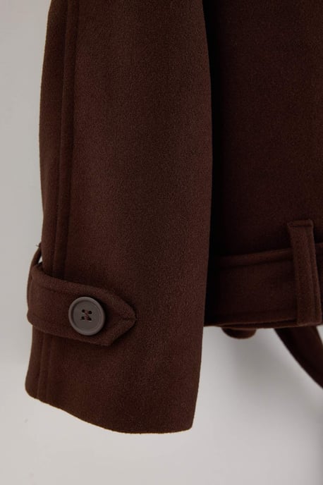 Trendyol Curve Dam Enfärgad Oversize Plus size Kappor - Image 3