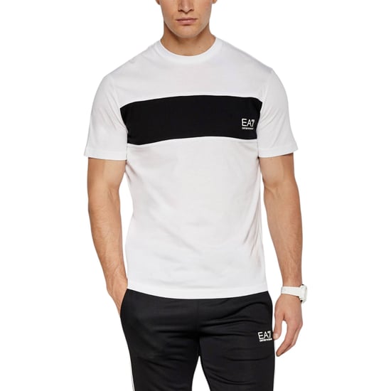 ARMANI EA7 6DPT47 Mens T Shirt Emporio Armani Short Sleeve Casual Cotton Tee Top - Image 1