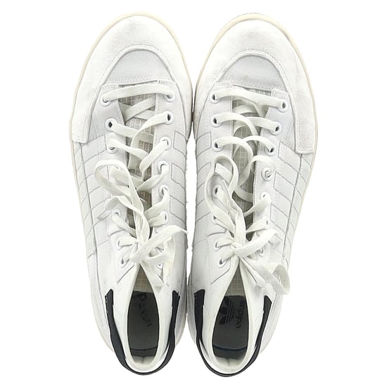 Adidas Nizza Parley High-Top Sneakers in White Polyester - Image 2