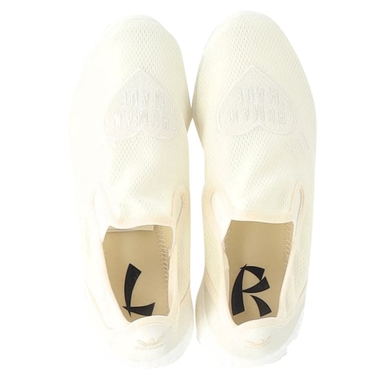 Adidas Originals Human Made Pure Logo-Appliquéd Mesh Slip-On Sneakers in White Synthetic - Image 6