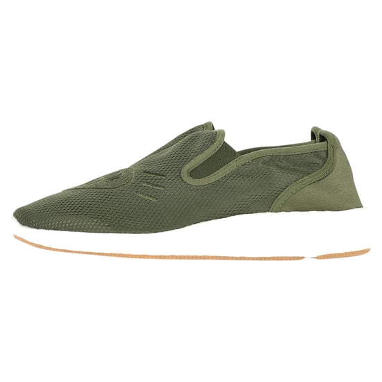 Adidas Originals Human Made Pure Logo-Appliquéd Mesh Slip-On Sneakers in Green Synthetic - Image 5