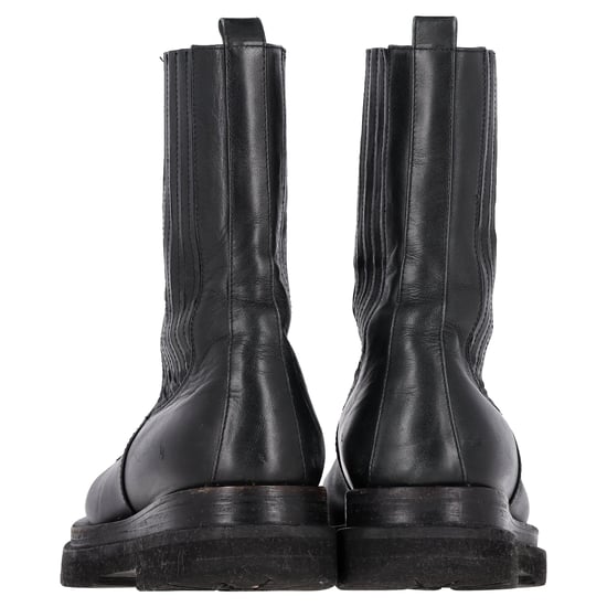 Magda Butrym Chelsea-ankelboots i svart läder - Image 5