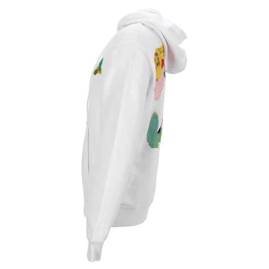 Off-White Hoodie vit med tryck - Image 2