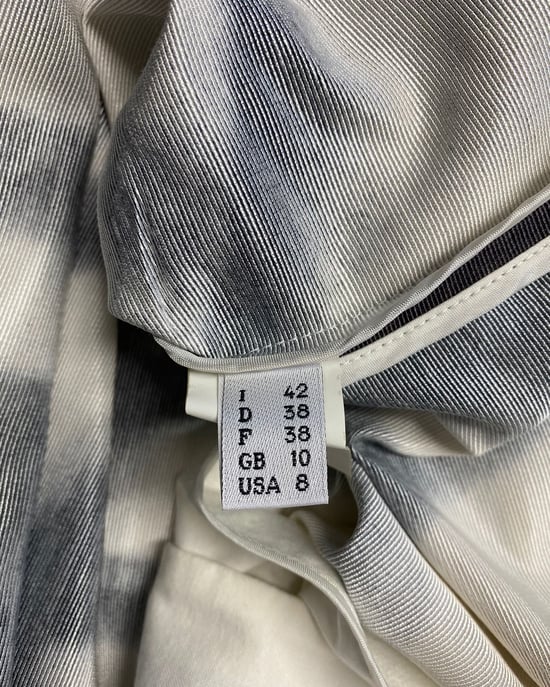 Moschino billig och elegant blus med knappar i flerfärgad bomull - Image 3