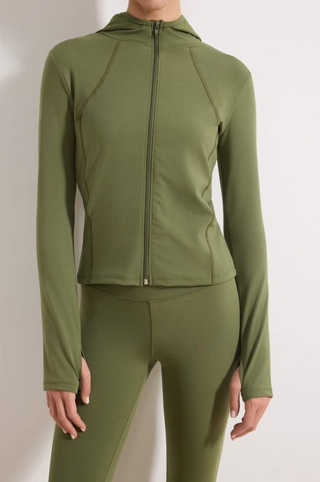 TRENDYOLMİLLA Dam Khaki Enfärgad Figursydd Sport Kavajer - Image 3