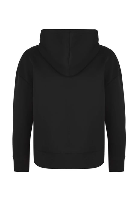 TRENDYOLMİLLA Dam Svart Enfärgad Oversize Sport Kavajer - Image 5