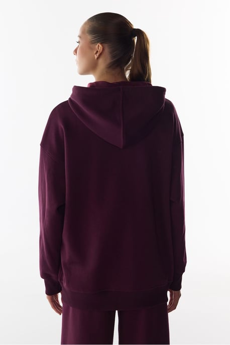 Brushed Zip Hooded Sweatshirt - Image 4