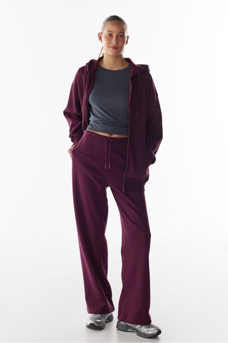 Brushed Zip Hooded Sweatshirt - Image 5