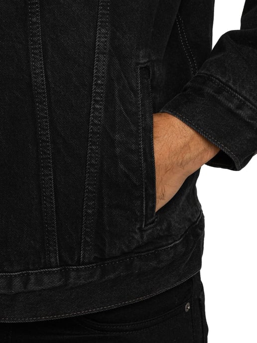 Levi's Relaxte Sherpa-Jas, Zwart - Image 5