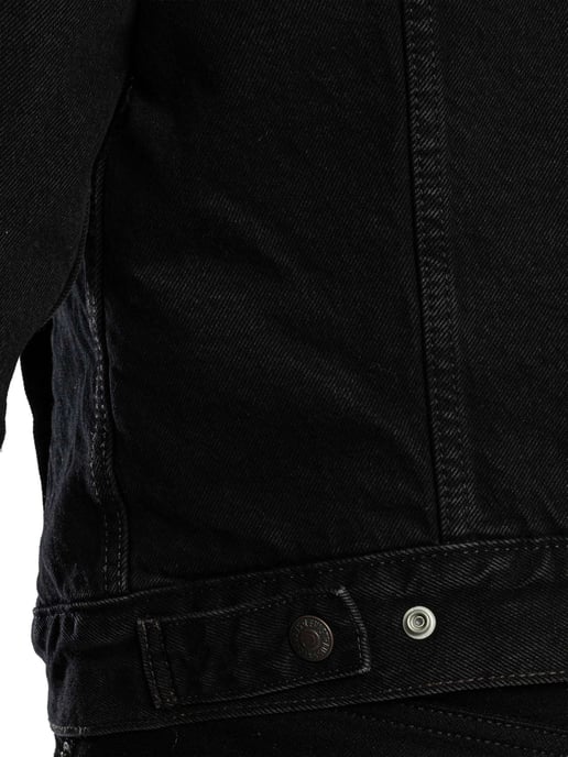 Levi's Relaxte Sherpa-Jas, Zwart - Image 6