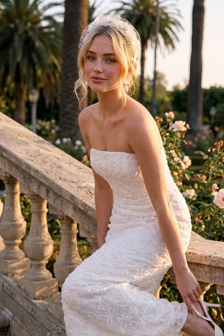TRENDYOLMİLLA Dames Wit Bloemen Midi Mouwloos Recht Jurken - Image 6