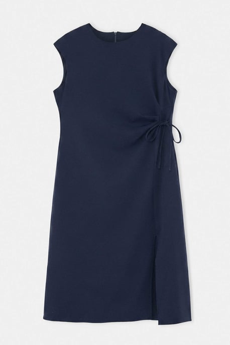 Trendyol Curve Dam Grön Enfärgad Midi Ärmlös Bodycon Plus size Klänning - Image 3