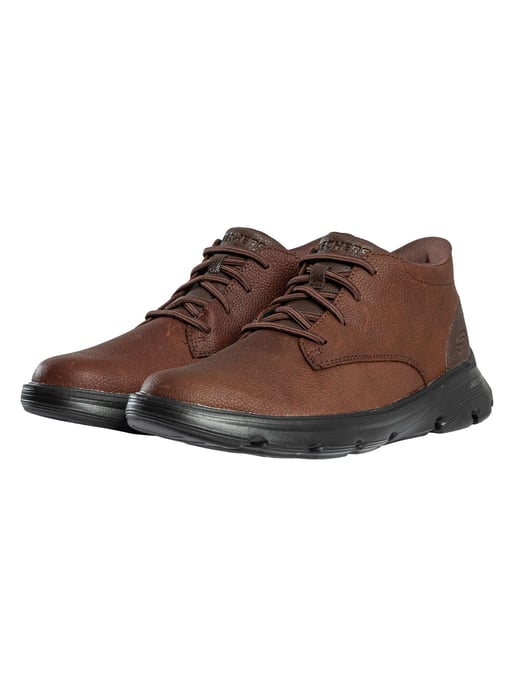 Skechers Relaxte Pasvorm, Voetboogondersteuning, Garza Ridley Laarzen, Bruin - Image 2