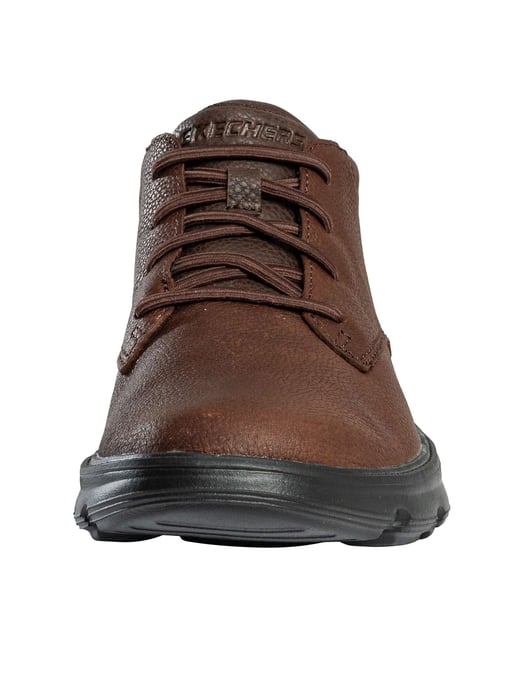 Skechers Relaxte Pasvorm, Voetboogondersteuning, Garza Ridley Laarzen, Bruin - Image 5