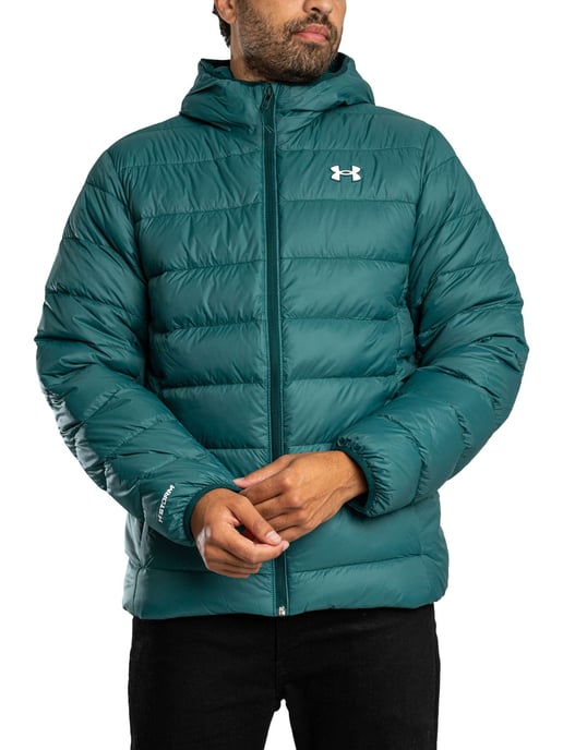 Under Armour Legend Down Hooded Jacket, Groen - Image 2