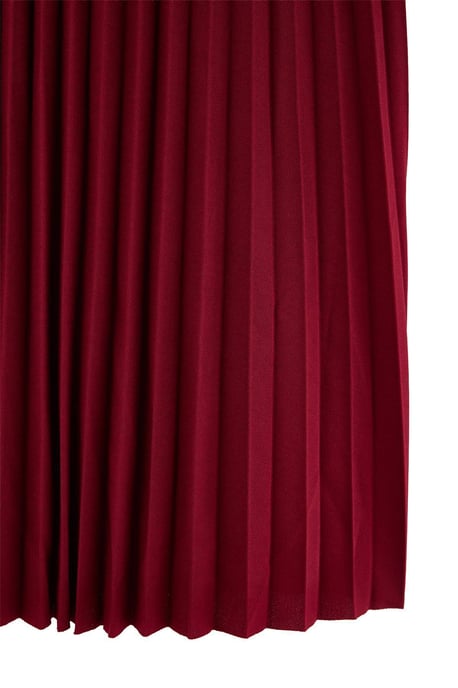 Trendyol Curve Dam Vinröd Enfärgad Midi Ärmlös Casual A-linje Plus size Klänning - Image 3