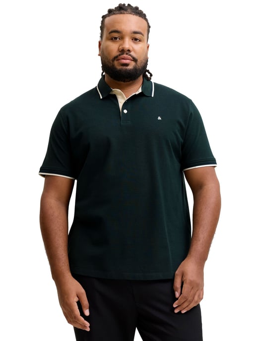 Poloshirt Jack & Jones groen Scarab/PLAY - Image 1