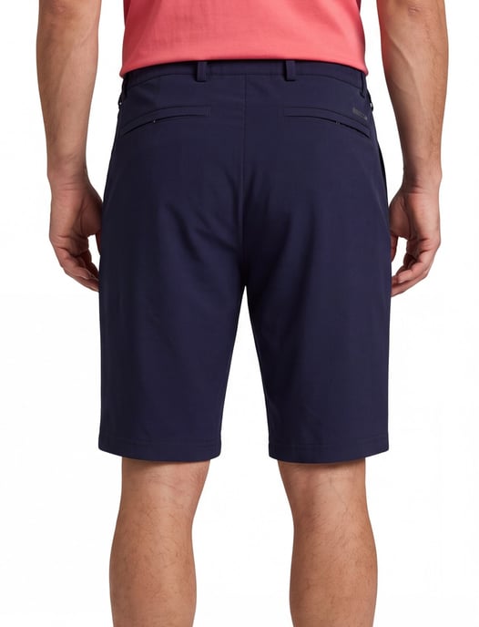 Shorts Brax donkerblauw stretch jersey normale fit - Image 2