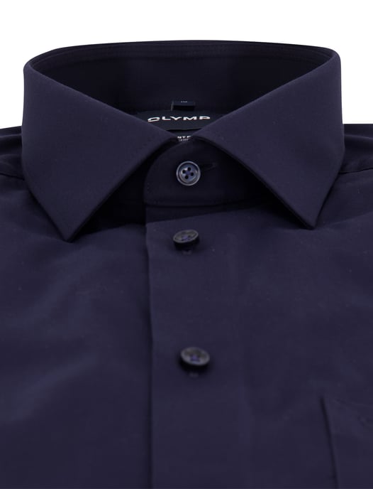 Overhemd Olymp donkerblauw Shirt dress ml 5 - Image 3