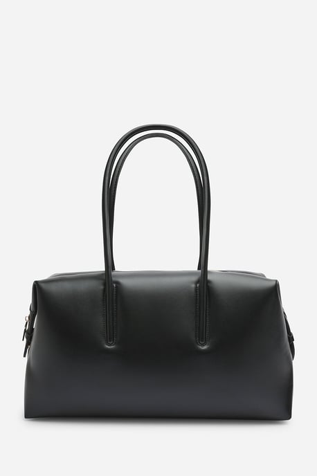 Where's That From Womens Girelle Leather Bowler Bag - Image 2