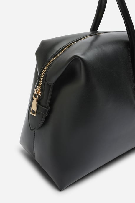 Where's That From Womens Girelle Leather Bowler Bag - Image 4