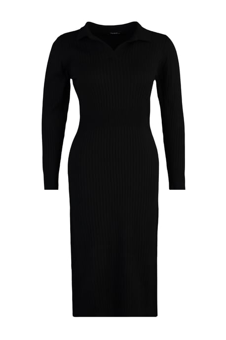 Trendyol Curve Dam Enfärgad Midi Lång Casual Bodycon Plus size Klänning - Image 5