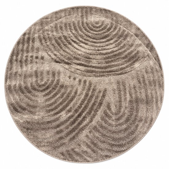 Muratap Japandi loop rond vloerkleed 160 cm rond - Image 2