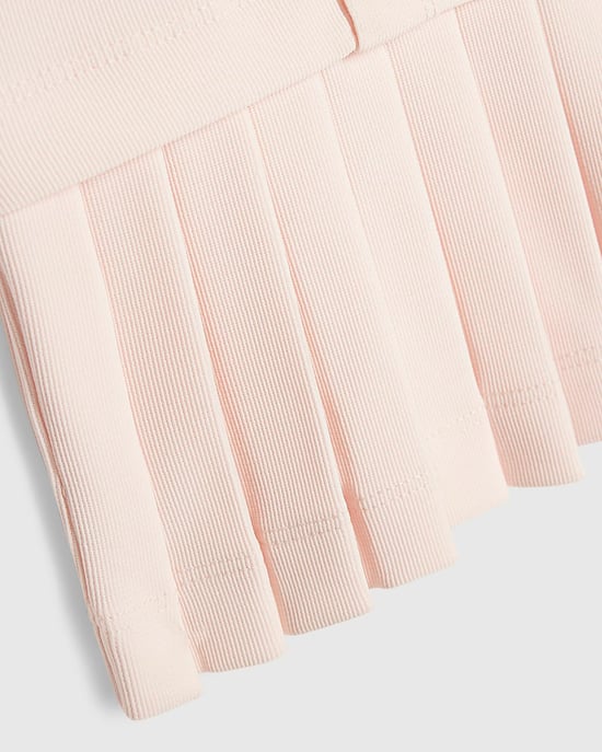 River Island Girls Dress Pink Premium Pleated Hem - Image 3