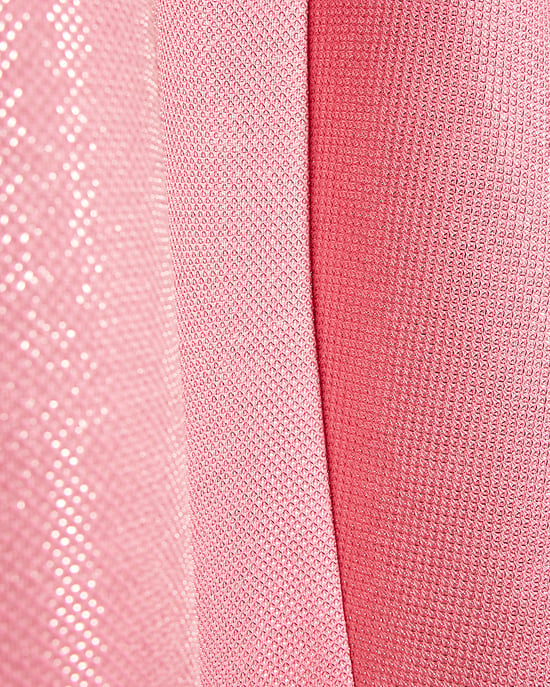 River Island Girls Skater Dress Pink Glitter Bow Sleeveless - Image 3