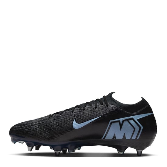 Men's Nike Vapor 16 Elite Adults Soft Ground Football Boots in Black/Blue - Image 2