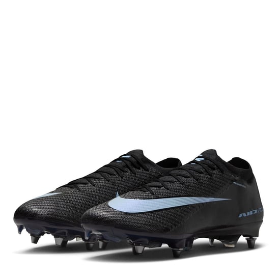 Men's Nike Vapor 16 Elite Adults Soft Ground Football Boots in Black/Blue - Image 4