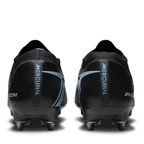 Men's Nike Vapor 16 Elite Adults Soft Ground Football Boots in Black/Blue - Image 5