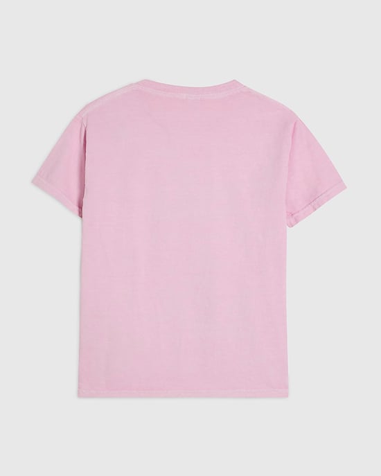River Island Girls T-Shirt Pink Glitter Fresha Strawberry - Image 2