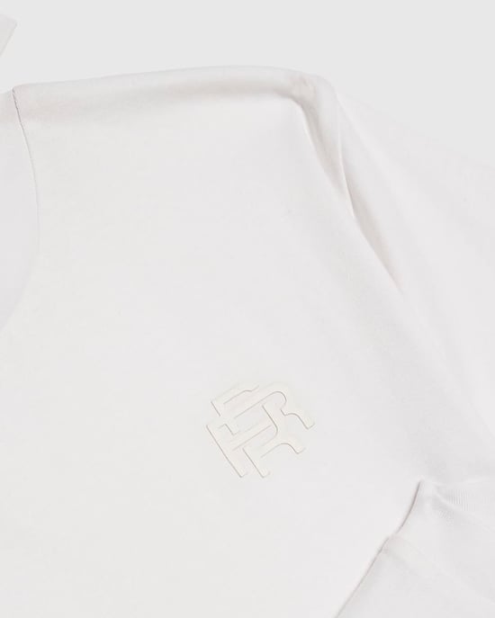 River Island Boys T-Shirt White RR 3 Pack Crew Neck - Image 3