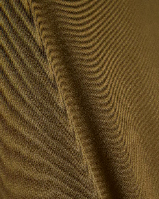 River Island Womens T-Shirt Khaki Soft Touch Crew Neck - Image 5