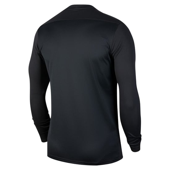 Boys Nike Park Vii Long Sleeve Dri Fit T-Shirt in Black - Image 2