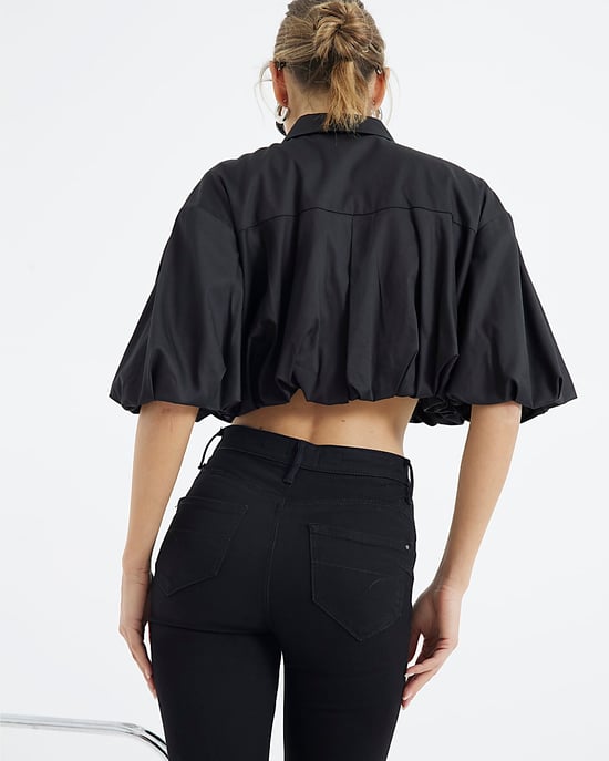 River Island Womens Skinny Jeans Black Molly Mid Rise Bum Sculpt - Image 3