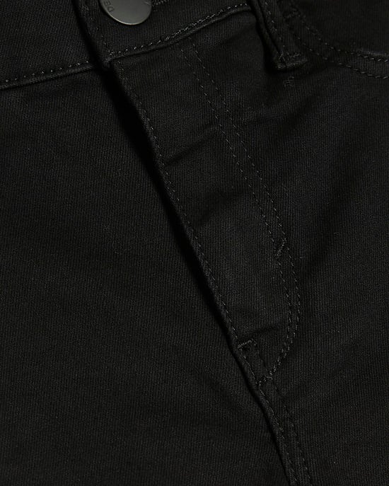 River Island Womens Skinny Jeans Black Molly Mid Rise Bum Sculpt - Image 4