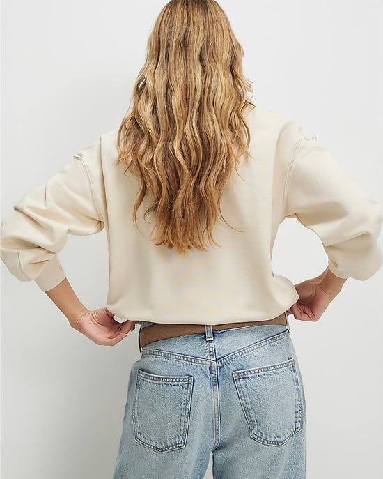 River Island Womens Sweatshirt Cream Cotton Blend Cactus - Image 3