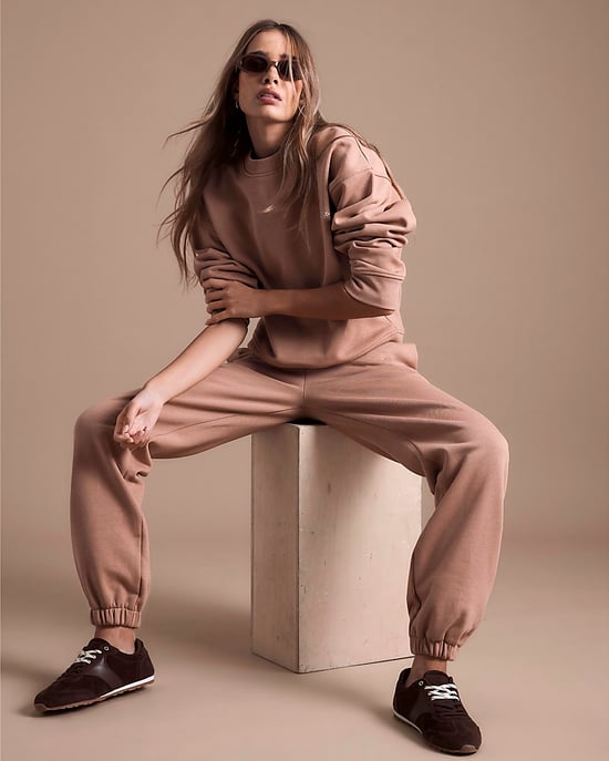 River Island Womens Sweatshirt Beige Long Sleeve Crew Neck - Image 4