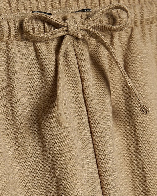 River Island Womens Shorts Khaki Drawstring - Image 5
