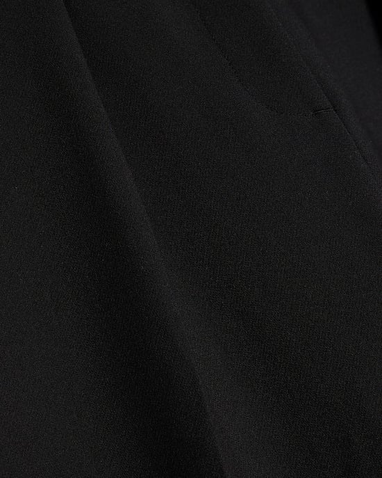 River Island Womens Barrel Leg Trousers Black Pleated - Image 5