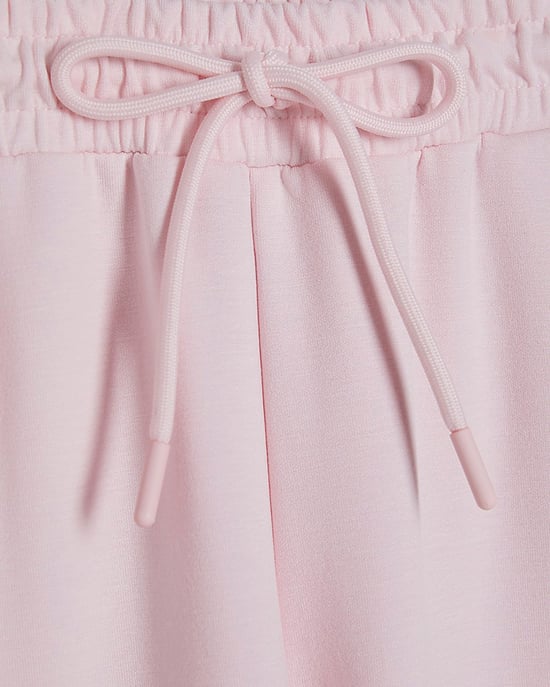 River Island Womens Joggers Petite Pink Premium Wide Leg - Image 5