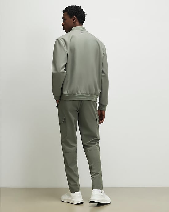 River Island Mens Cargo Trousers Green Skinny Fit Drawstring - Image 4