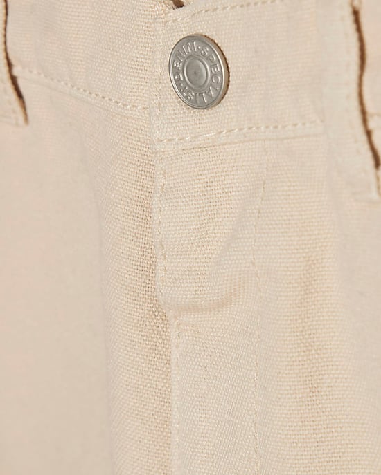 River Island Mini Boys Twill Trousers Beige Carpenter - Image 2